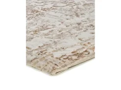 Clearance Alfombra interior - abstracto con relieve - - 154 x 230 cm - ORIS Beige