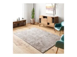 Clearance Alfombra interior - abstracto con relieve - - 154 x 230 cm - ORIS Beige
