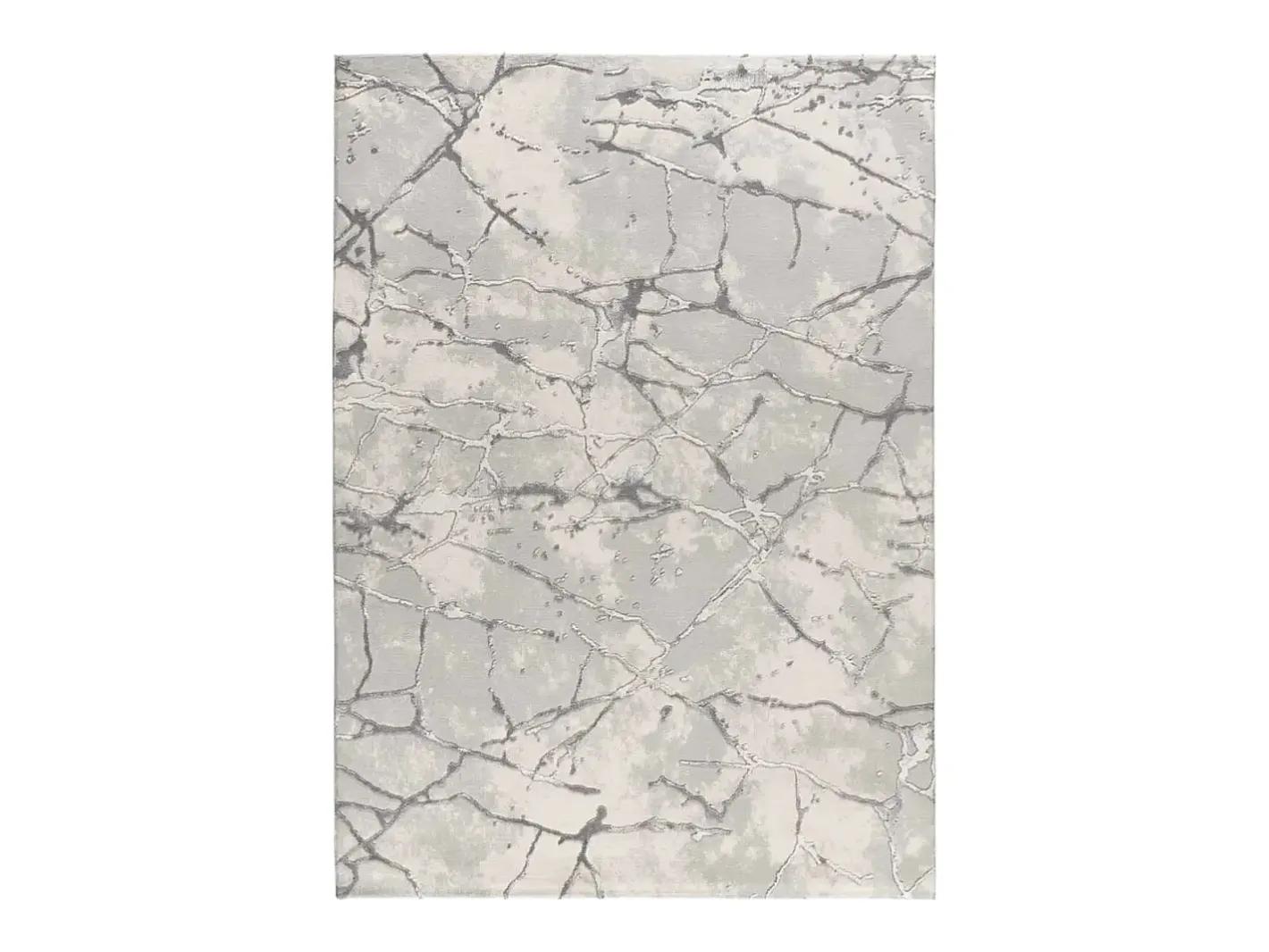 Alfombra interior - efecto marmol con relieve - - 115 x 170 cm - ORIS Gris