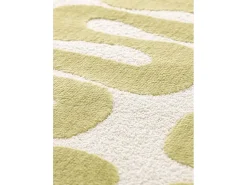 Alfombra interior - moderno - verde - 120 x 170 cm - FLASHY Verde / Blanco Sale