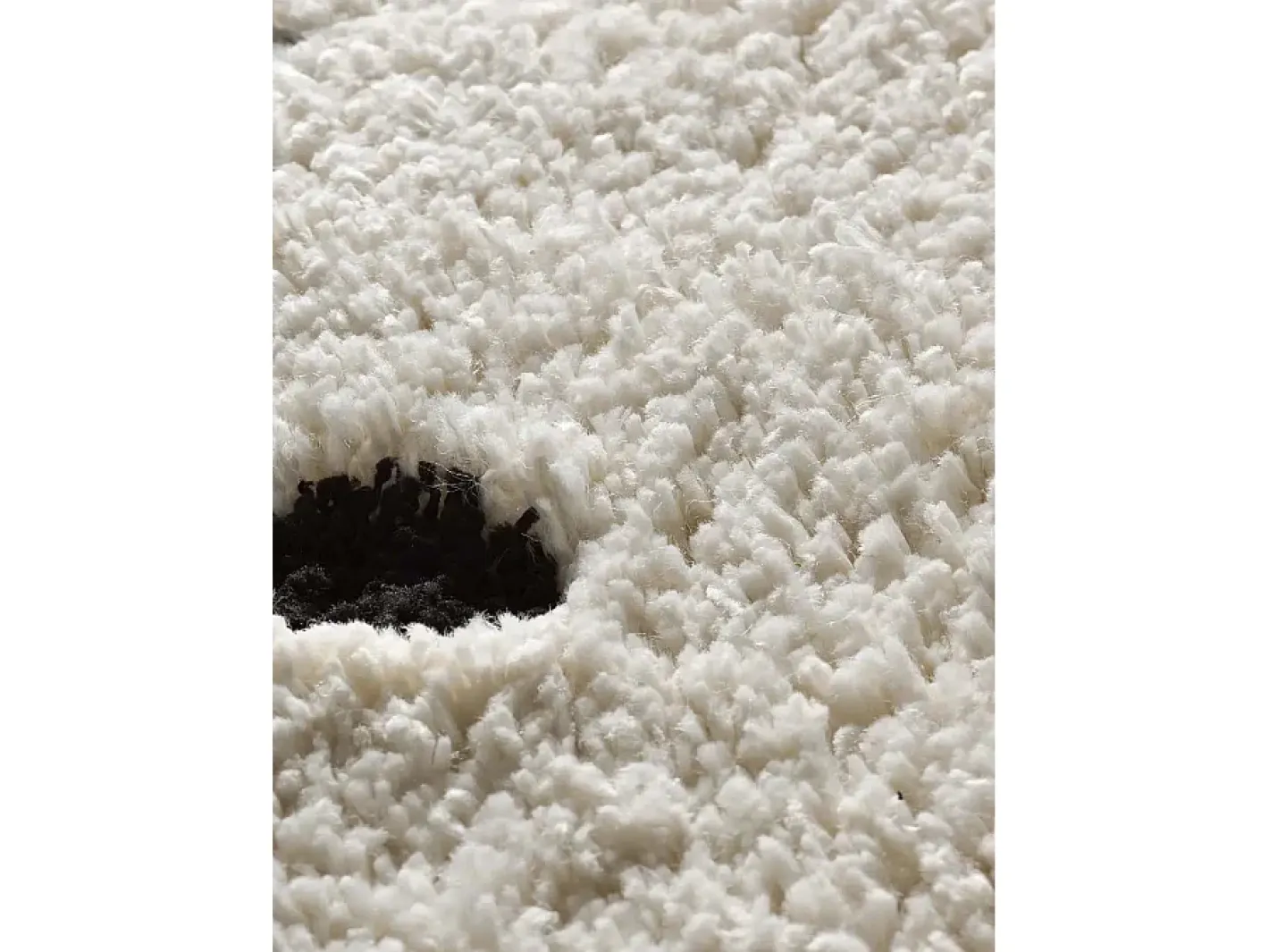 Sale Alfombra interior - shaggy escandinavo - - 60 x 120 cm - ATESA Blanco