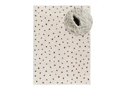 Alfombra interior - shaggy escandinavo - - 160 x 230 cm - ATESA Blanco Best