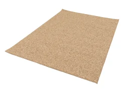 Hot Sweeek Alfombra interior borreguito caramel efecto chiné Camel