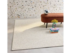 Online Sweeek Alfombra interior borreguito efecto jaspeado Crema