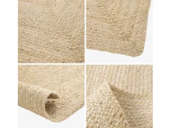 Discount Sweeek Alfombra interior de yute natural natural Color natural claro