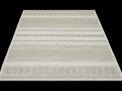 Sale the carpet Alfombra interior exterior moderna - Beige - 120 x 160 cm - CALGARY Color natural oscuro