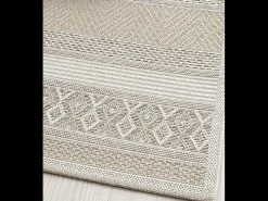 Sale the carpet Alfombra interior exterior moderna - Beige - 120 x 160 cm - CALGARY Color natural oscuro