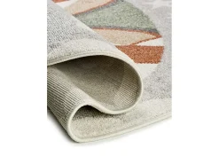 Alfombra interior redonda - infantil circo - - diam.120 cm - BEATS Gris