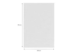 New Sweeek Alfombra interior/exterior efecto yute color natural Color natural claro