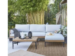 Discount Sweeek Alfombra interior/exterior efecto yute color caramelo Marru00f3n