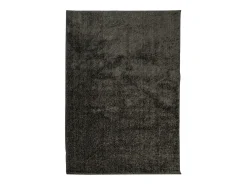 Alfombra De Cocina-Alfombra ISTAN de pelo largo, aspecto antracita brillante, 120x170 cm Gris