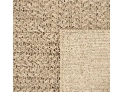the carpet Alfombra De Exterior-Alfombra Kansas Exterior Interior Aspecto Yute Resistente intemperie liso - Naturaleza - 240 x 340 cm Color natural claro