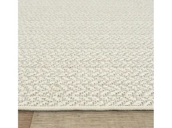 Online the carpet Alfombra Kansas Exterior Interior Aspecto Yute Resistente intemperie liso - - 200 x 290 cm Crema