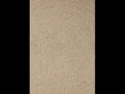 the carpet Alfombra De Exterior-Alfombra Kansas Exterior Interior Aspecto Yute Resistente intemperie - Naturaleza - 60 x 180 cm Color natural claro
