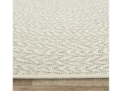 the carpet Alfombra De Exterior-Alfombra Kansas Exterior Interior Aspecto Yute Resistente intemperie - - 120 x 170 cm Crema