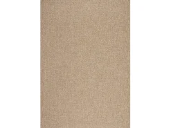 the carpet Alfombra Kansas Exterior Interior Aspecto Yute básico Resistente intemperie - Naturaleza - 80 x 150 cm Color natural claro Best
