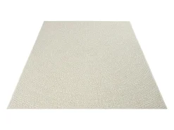 the carpet Alfombra Kansas Exterior Interior Aspecto Yute Resistente intemperie - - 140 x 200 cm Crema Outlet