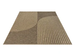 Sale the carpet Alfombra Kansas Exterior Interior Aspecto Yute diseño Resistente intemperie - Naturaleza - 160 x 230 cm Color natural claro