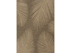 the carpet Alfombra Kansas Exterior Interior Aspecto Yute Palma Resistente intemperie - Naturaleza - 60 x 90 cm Color natural claro Discount
