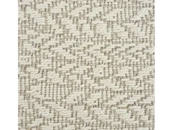 the carpet Alfombra De Exterior|Alfombra Redonda-Alfombra Kansas Exterior Interior Aspecto Yute Resistente intemperie - - 120 cm, redondo Crema