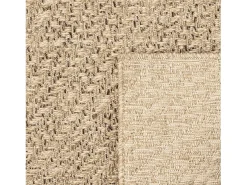 the carpet Alfombra Kansas Exterior Interior Aspecto Yute Resistente intemperie - Naturaleza - 80 x 150 cm Color natural claro Outlet
