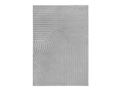 Discount the carpet Alfombra Knight 3D Brillante Moderno, , 140 x 200 cm Gris