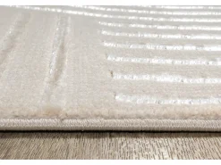 the carpet Alfombra Knight 3D Brillante Moderno, , 120 x 170 cm Beige