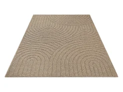 Hot the carpet Alfombra Kos exterior moderna arcos, Naturaleza, 160 x 220 cm Beige