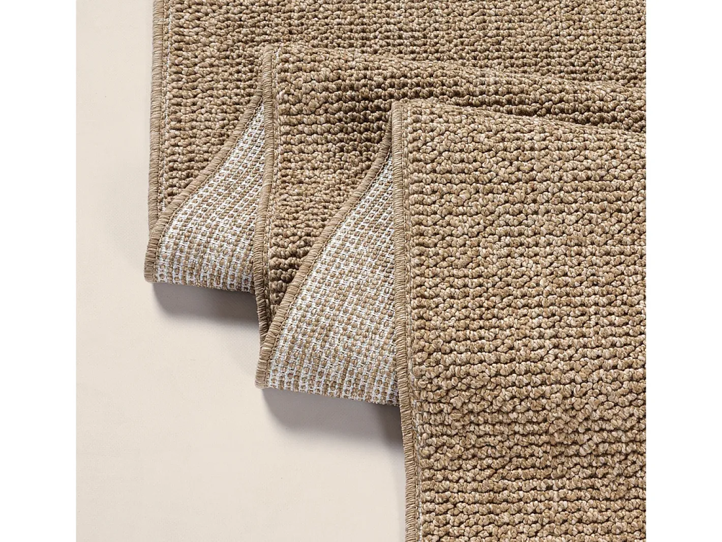 Clearance the carpet Alfombra Kos exterior moderna atemporal, Naturaleza, 160 x 220 cm Beige
