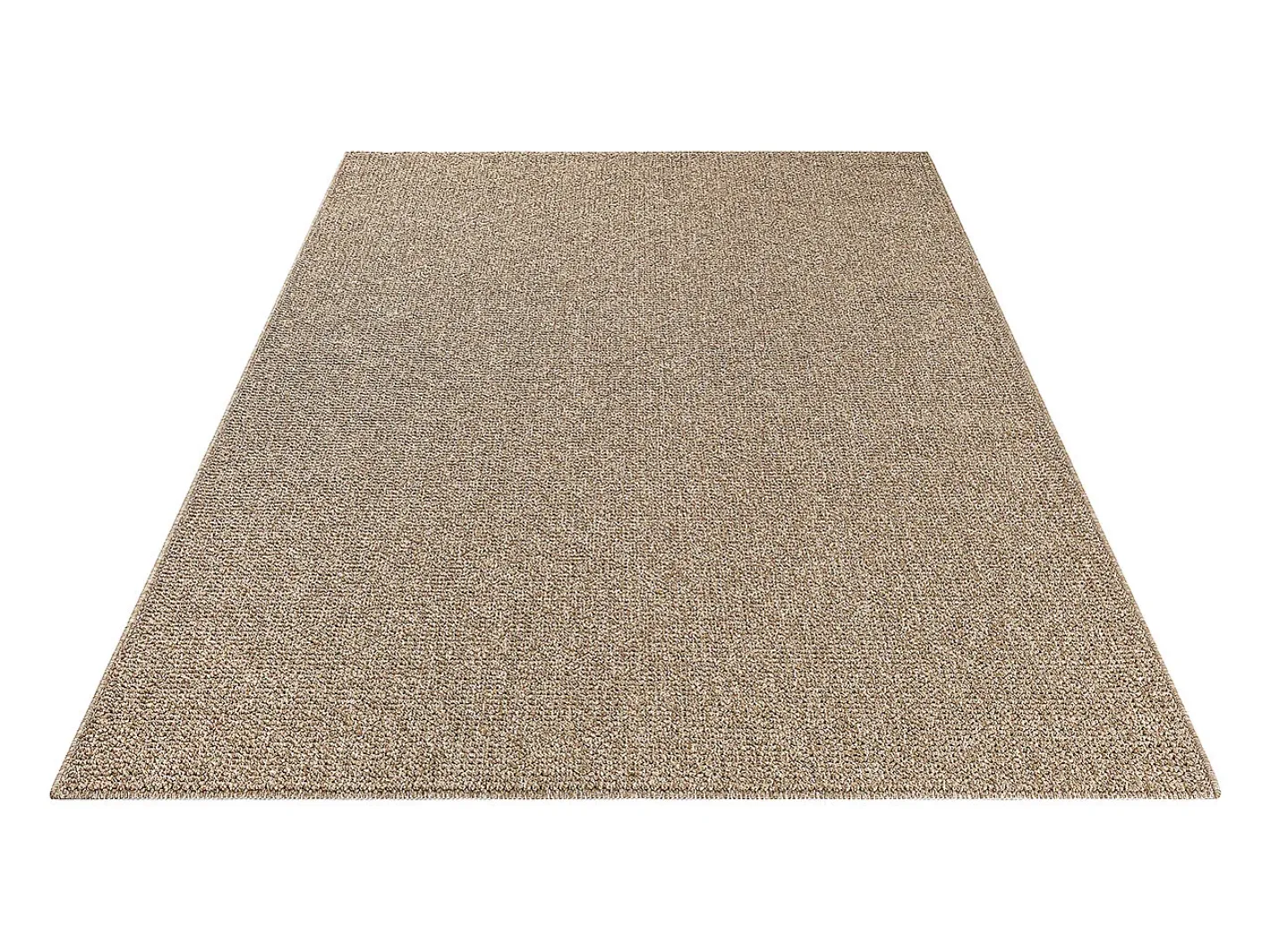 Clearance the carpet Alfombra Kos exterior moderna atemporal, Naturaleza, 160 x 220 cm Beige