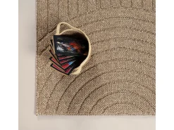 Sale the carpet Alfombra Kos exterior moderna arcos, Naturaleza, 80 x 150 cm Beige