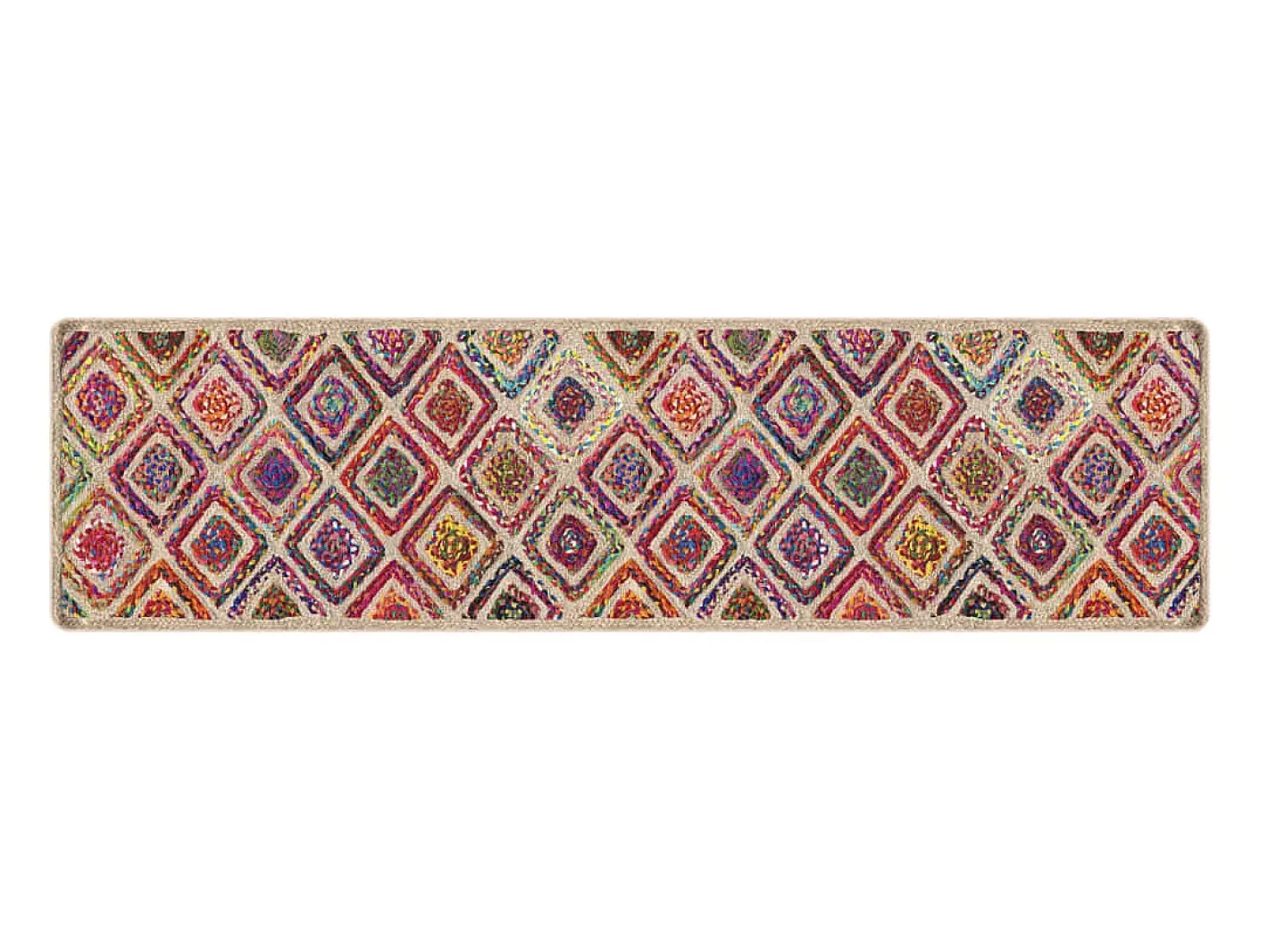 Alfombra lavable antideslizante 80x300 cm ES77763 Multicolor Clearance