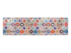 Clicnbuy Alfombra De Salón-Alfombra lavable antideslizante 80x300 cm Multicolor