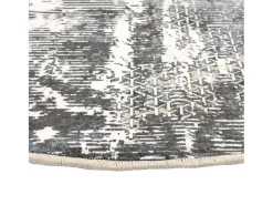 Alfombra De Salón|Alfombra Redonda-Alfombra lavable antideslizante Ø 120 cm ES80497 Multicolor