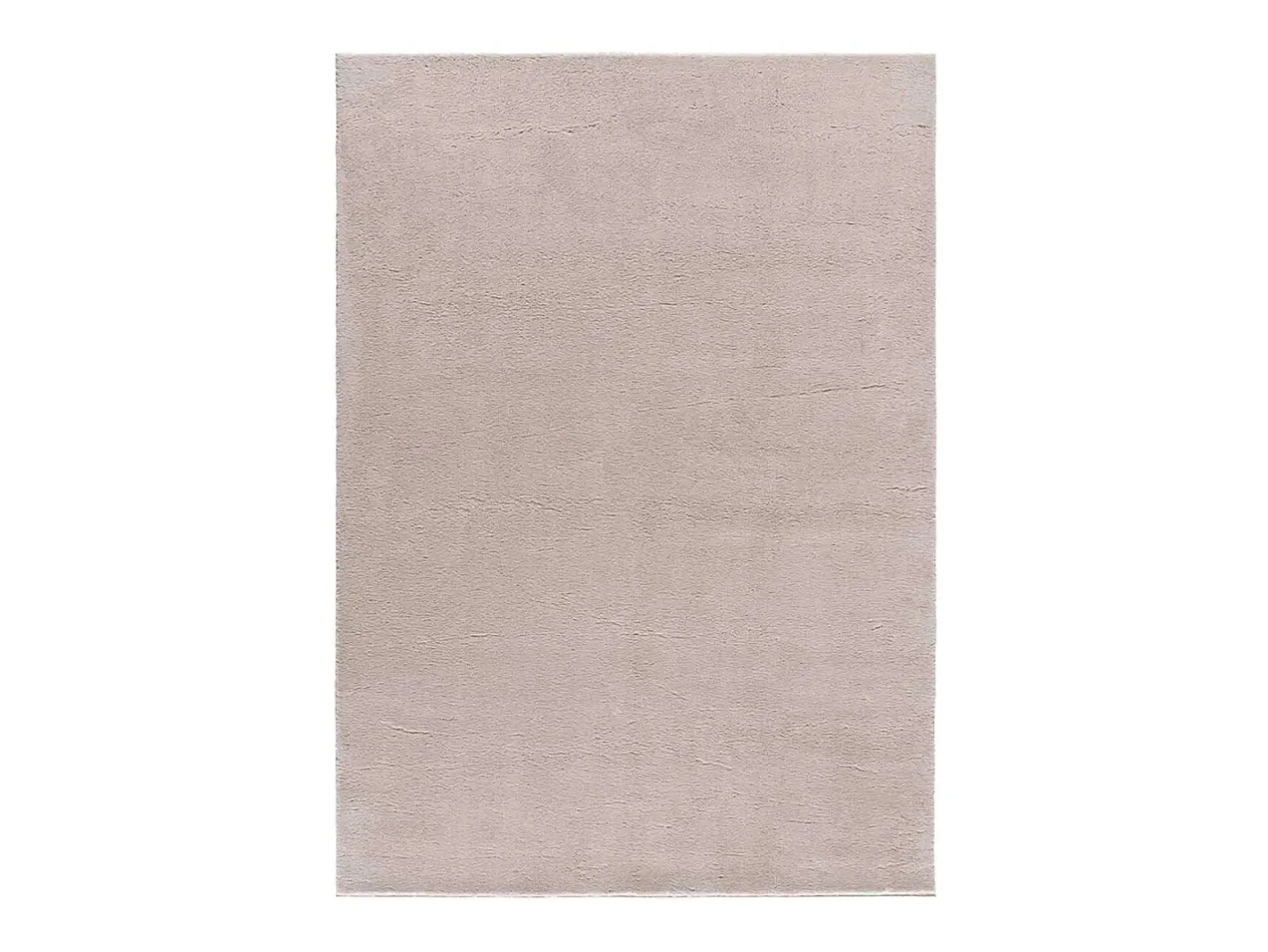 New Alfombra lavable antideslizante - liso - maquillaje - 120 x 170 cm - LOFT Rosa palo