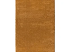 Alfombra lavable antideslizante - liso - cobre - 140 x 200 cm - LOFT Terracota Hot