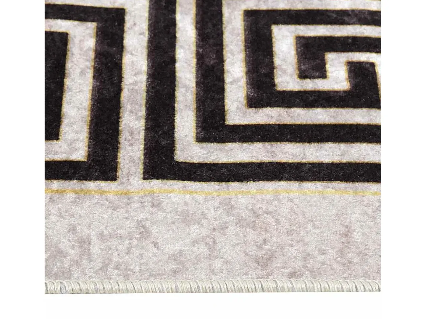 Alfombra De Cocina-Alfombra lavable antideslizante 80x150 cm claro Beige