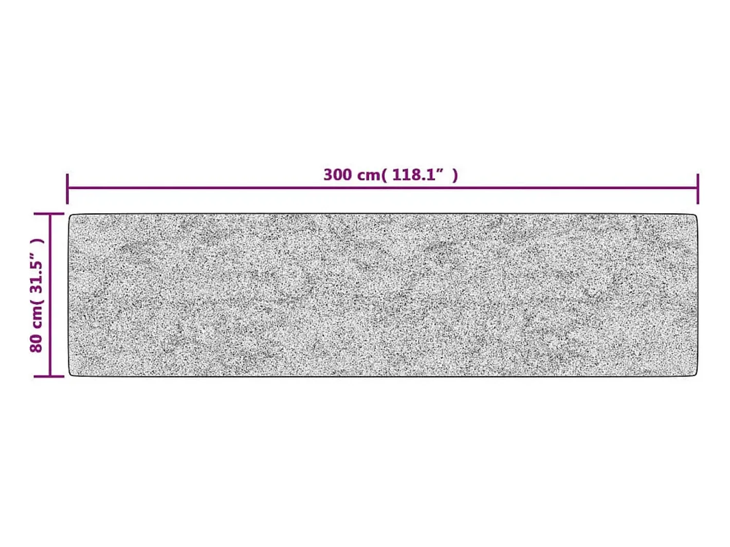 Clicnbuy Alfombra lavable antideslizante negro y dorado 80x300 cm Multicolor Sale