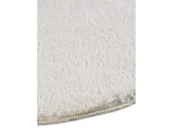 Alfombra De Salón-Alfombra lavable antideslizante - liso - - 120 x 170 cm - MELLOW Blanco