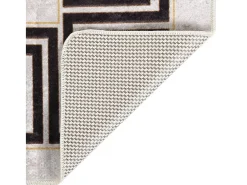 New Clicnbuy Alfombra lavable antideslizante claro 80x300 cm Beige