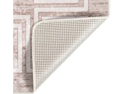 Best Alfombra lavable antideslizante 190x300 cm ES78201 Beige