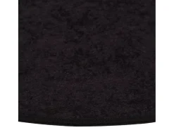 Clicnbuy Alfombra lavable antideslizante Ø 200 cm Gris antracita