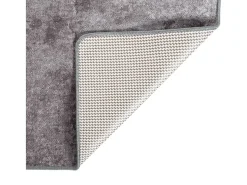 Clicnbuy Alfombra De Salón-Alfombra lavable antideslizante 80x300 cm Gris