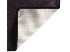 Clicnbuy Alfombra lavable antideslizante 190x300 cm Gris antracita New
