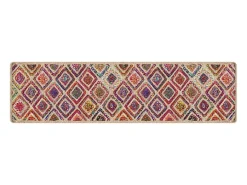 Clicnbuy Alfombra lavable antideslizante 80x300 cm Multicolor Outlet
