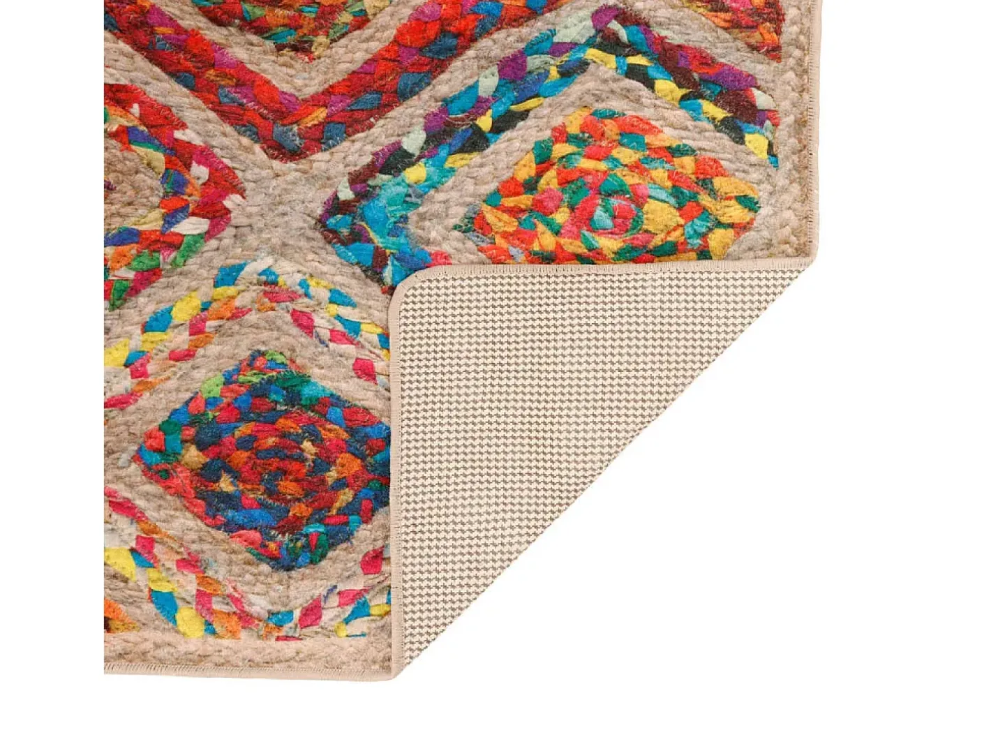 Clicnbuy Alfombra lavable antideslizante 80x300 cm Multicolor Outlet