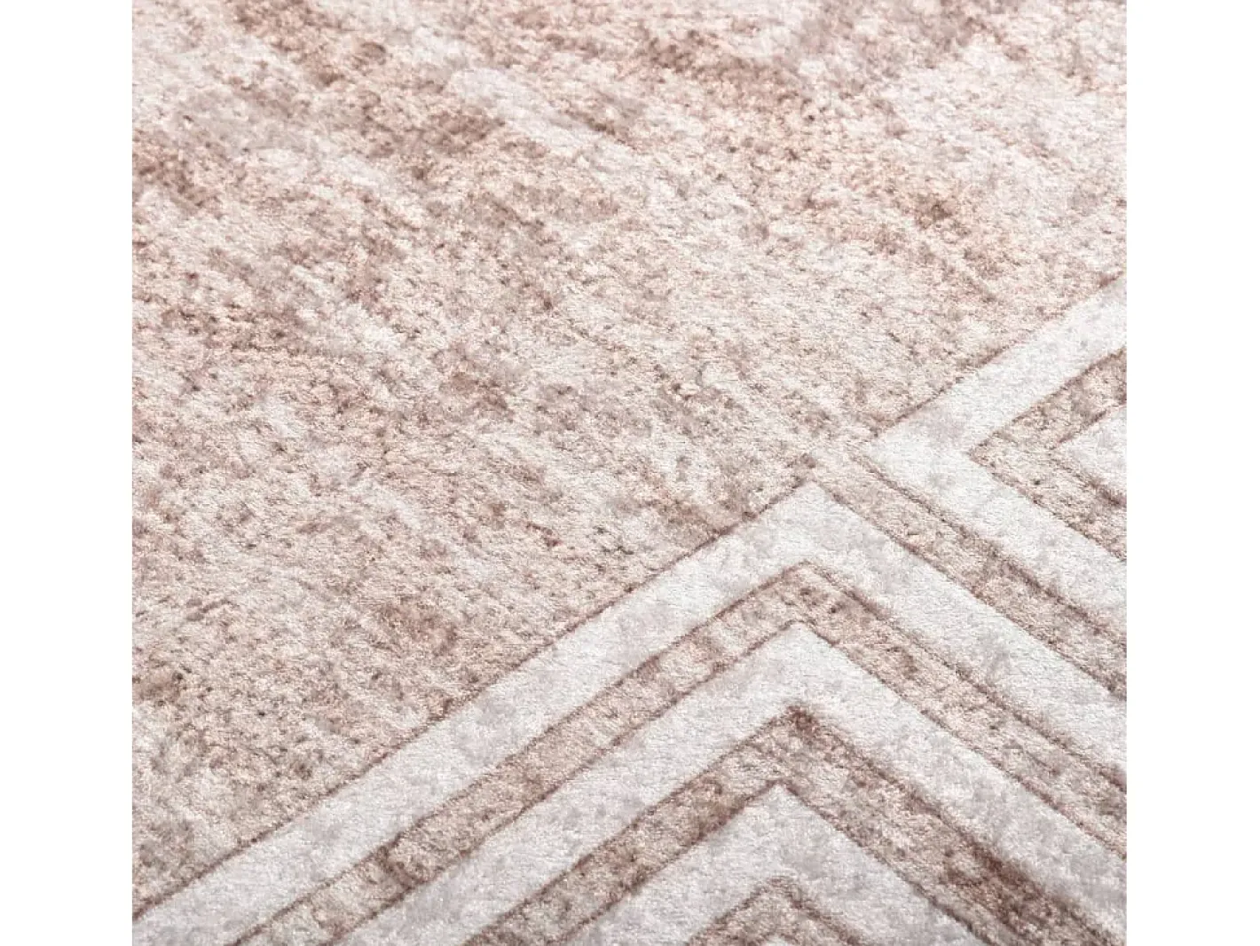 Alfombra lavable antideslizante 80x300 cm ES66698 Beige