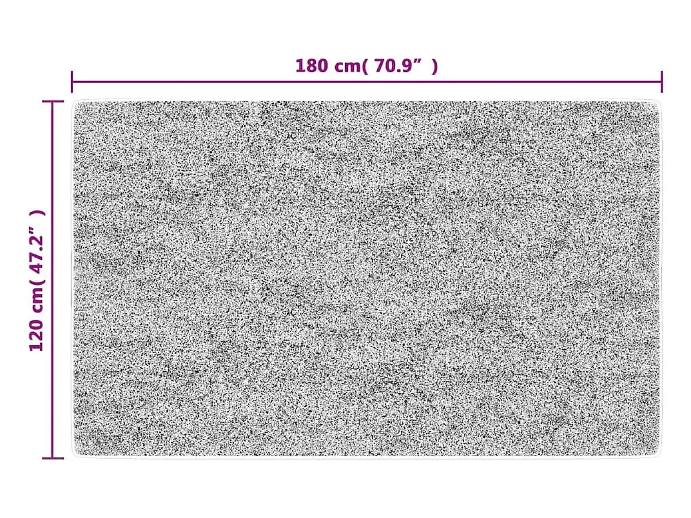 Sale Alfombra lavable 120x180 cm antideslizante Multicolor