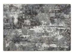 Alfombra lavable multicolor 80x150 cm antideslizante Gris Online