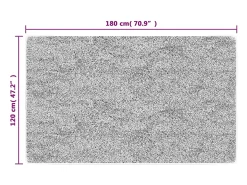Alfombra lavable 120x180 cm antideslizante Multicolor Sale